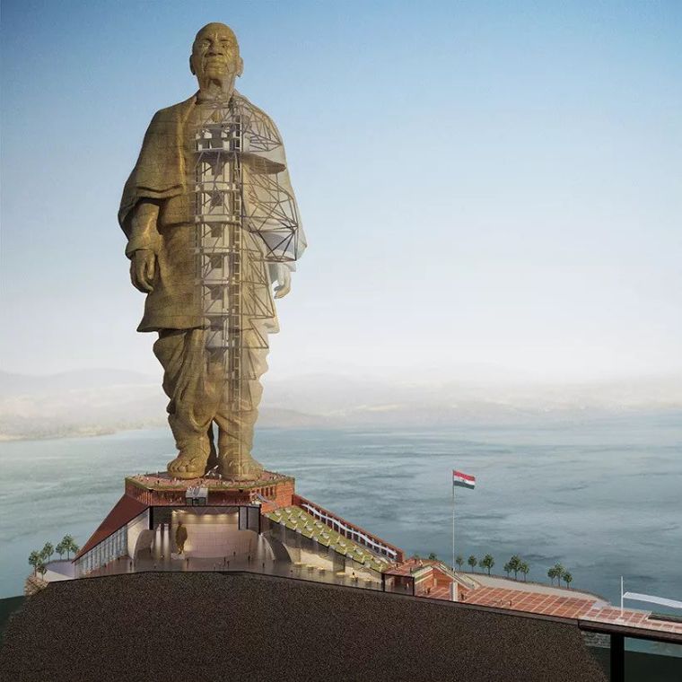 西班牙伊维萨酒店资料下载-印度‘团结之父’比美国自由女神像高两倍