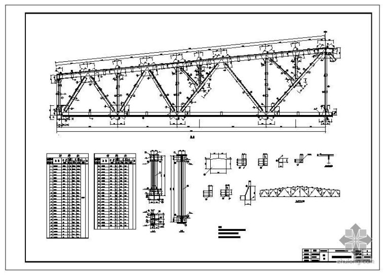 9米钢屋架设计图资料下载-[学士]某普通钢屋架设计书
