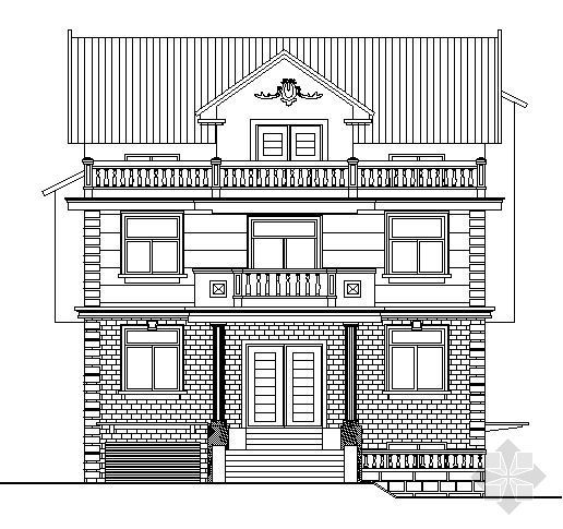 建筑设计咨询方案资料下载-某别墅建筑设计方案