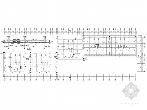 砖混结构带地下室资料下载-带地下室五层底框职工单身宿舍结构施工图