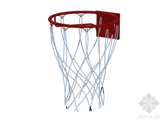 瑜伽球3d模型下载资料下载-篮球筐3D模型下载