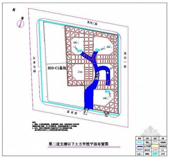 地下室基坑开挖深度资料下载-[上海]三层地下室工程施工组织设计（开挖深度15.45m）