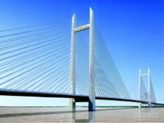 交通桥施工方案比选资料下载-[山东]黄河大桥翻模法138m高Ｈ型索塔专项施工方案及计算书363页（含大承台基坑）