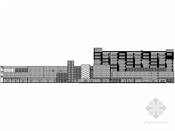 大型综合楼商场设计资料下载-某大型商业综合楼建筑施工图