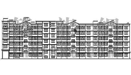 多层住宅砖混建筑图资料下载-某多层住宅楼建筑施工图