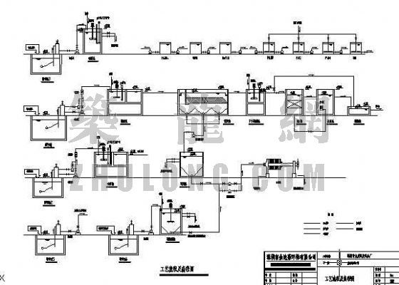 废水厂平面布置资料下载-深圳某电镀厂废水处理工艺