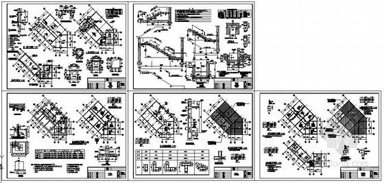泵房设计图结构资料下载-某泵房结构设计图