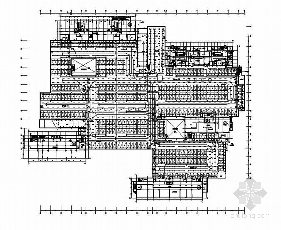 地下汽车库强电施工图- 