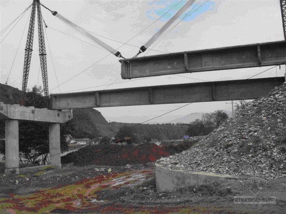 路基恢复工程专项方案资料下载-国道108线某段灾后恢复重建工程T梁安装专项施工方案