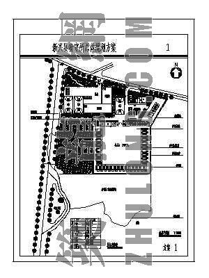 看守所景观设计资料下载-新兴县看守所总体规划方案