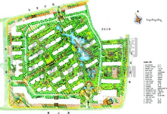 南京天地新城楼盘景观资料下载-南京奥体新城A6地块景观设计