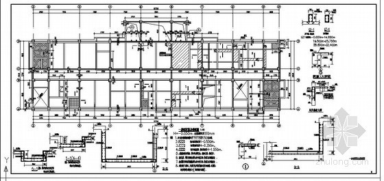 8层框架住宅资料下载-某8层框架住宅结构设计图