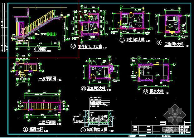 2层别墅建安工程计算书资料下载-广东某二层别墅图纸附结算（计算书）