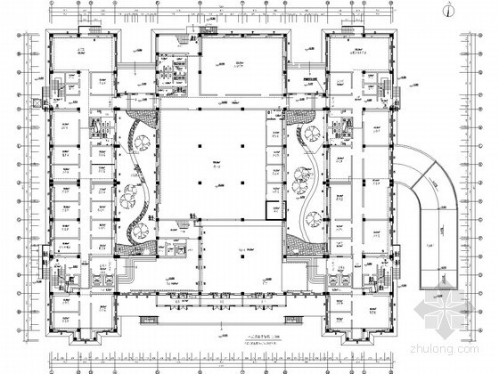 小高层办公楼建筑施工图纸资料下载-小高层办公楼采暖施工图