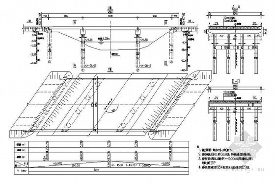 预制梁板桥梁资料下载-预制空心板桥型布置节点详图设计