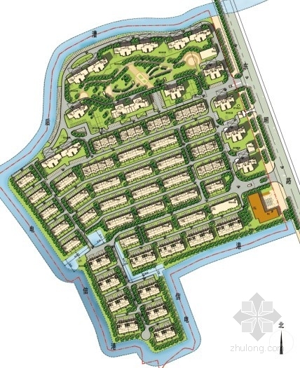 [上海]某住宅区规划及单体设计方案文本- 