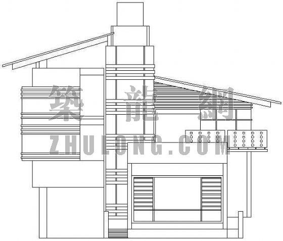 广东农村小别墅设计图资料下载-山地小别墅设计方案（2）