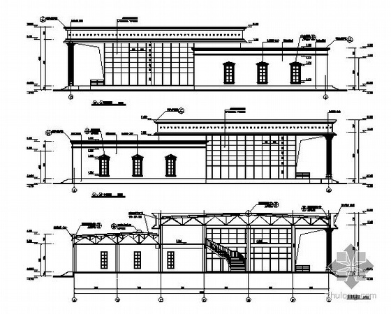 [重庆]某售楼中心建筑施工图-2