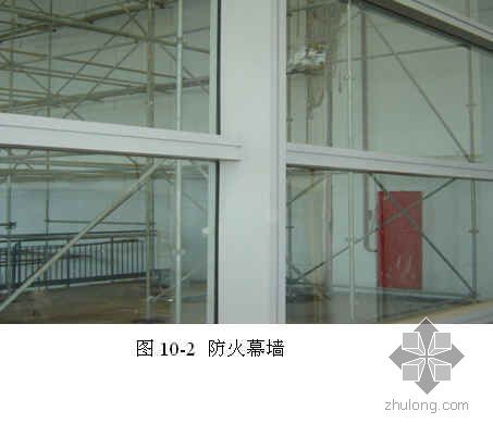 钢玻璃幕墙资料下载-超大单元钢铝组合防火玻璃幕墙施工工法