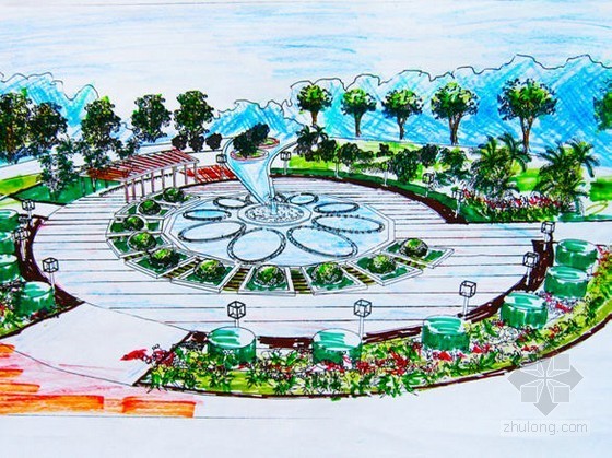 巴厘岛风格居住区景观设计方案- 