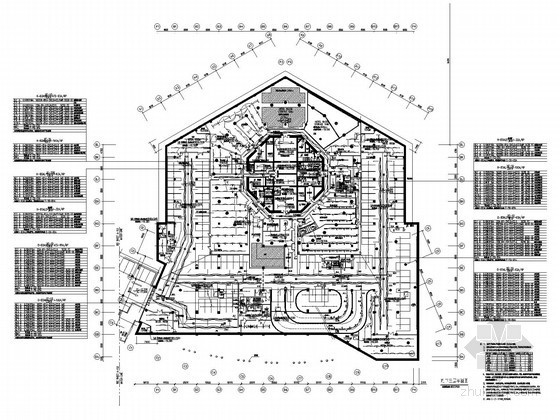 地下室外墙留洞资料下载-280米超高层商业广场综合楼电气施工图纸208张（甲级设计院项目）