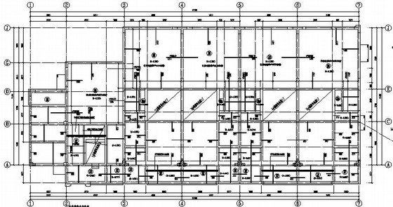 三层砖混住宅结构施工图资料下载-[成都]三层砖混别墅结构施工图（平法图）