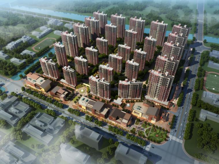 住宅中高层现代设计方案资料下载-[上海]高层古典韵味中高档住宅建筑设计方案文本