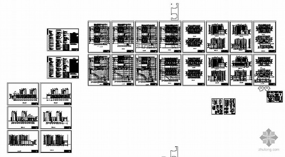 [江西]某七层住宅居民楼建筑施工图-4