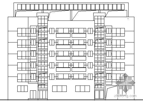 温州建筑设计图资料下载-温州某六层安置房建筑施工图