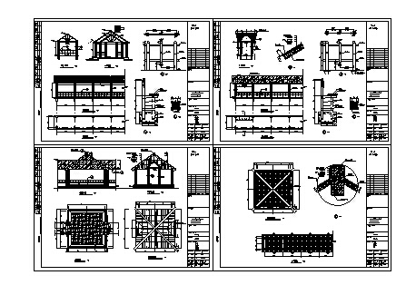 长廊施工图