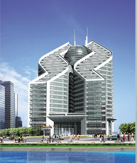广州市建设工程费率资料下载-广州市农联信社大厦方案设计施工图