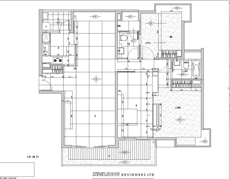 白色室内模型资料下载-简洁白色风格室内施工图设计（附照片）