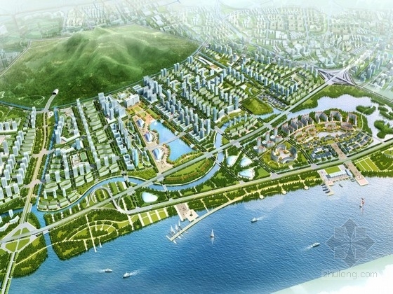 概念性规划设计方案文本资料下载-[福建]福州南台岛概念性规划设计方案文本