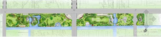 公路景观台设计方案资料下载-江苏通州公路西侧地块景观设计方案