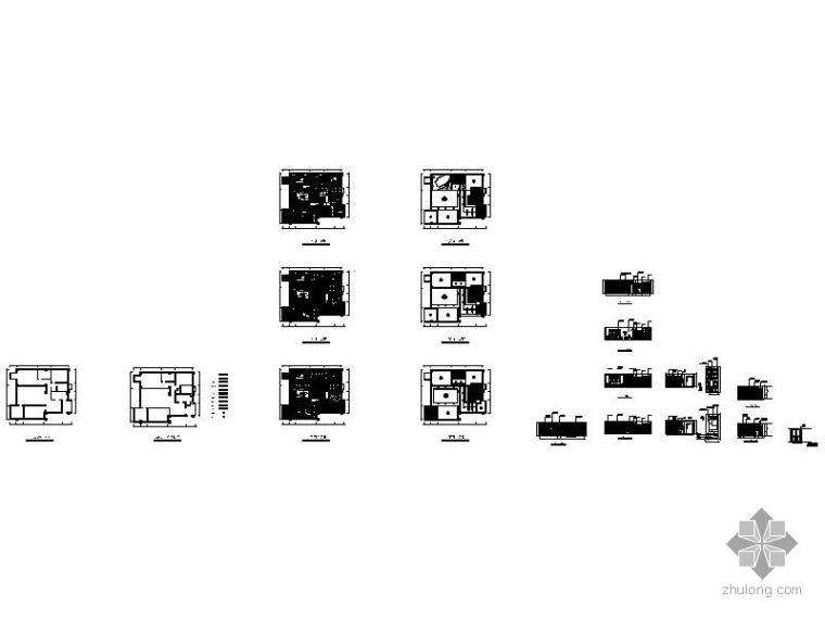 中式风格三居室设计方案图_4