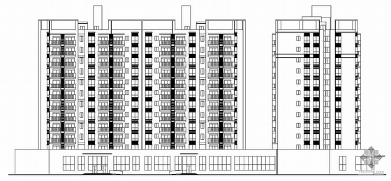 深圳某三十一层资料下载-[深圳]某村十二层商品住宅楼建筑结构施工图
