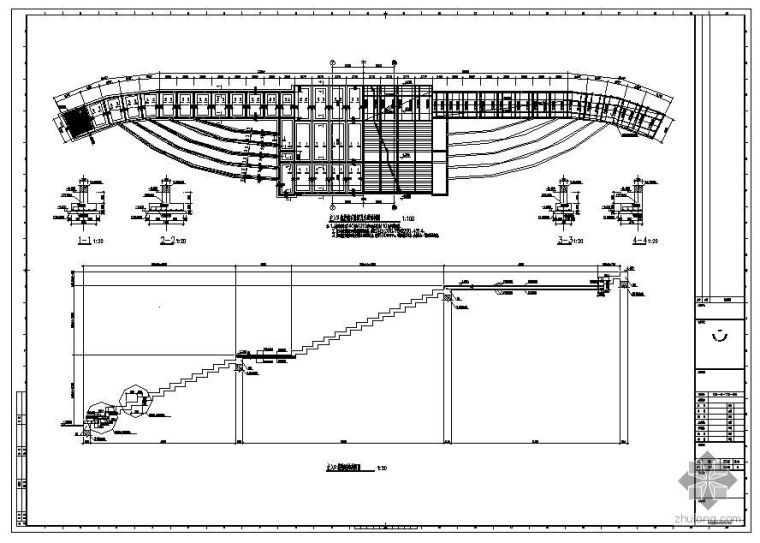 小区主入口CAD资料下载-某主入口结构详图