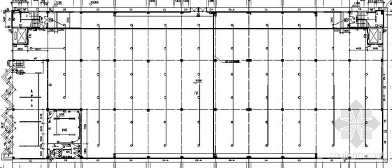 三层酒店建筑CAD图纸资料下载-某三层仓库电气图纸