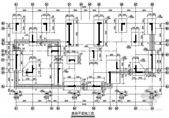 16层住宅结构dwg资料下载-非抗震区16层剪力墙住宅结构设计图