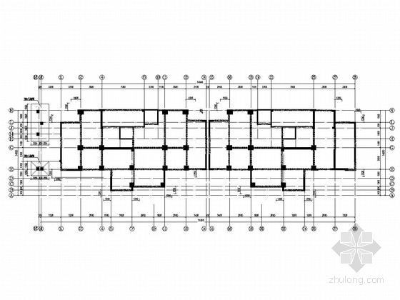 住宅建筑施工图含地下室资料下载-[安徽]28层部分框支剪力墙完整住宅小区结构施工图（含地下室，共485张）