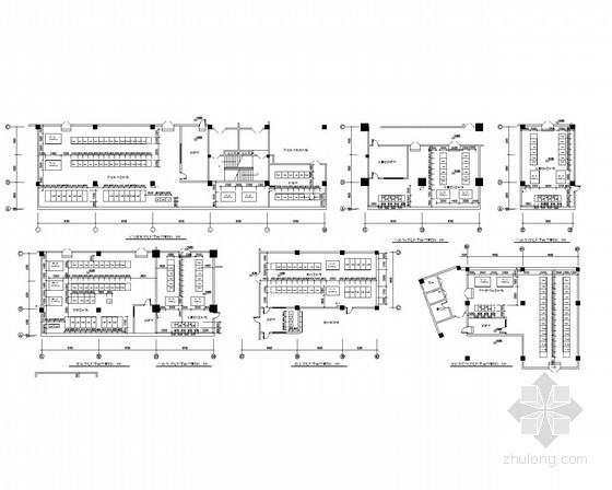 [宁夏]城市标志商业综合体电气施工图纸（精品设计模板）-变电所平面布置图 