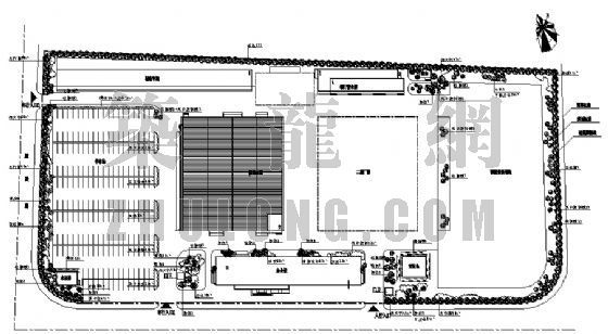 厂区绿化配置资料下载-某汽车维修厂区绿化设计
