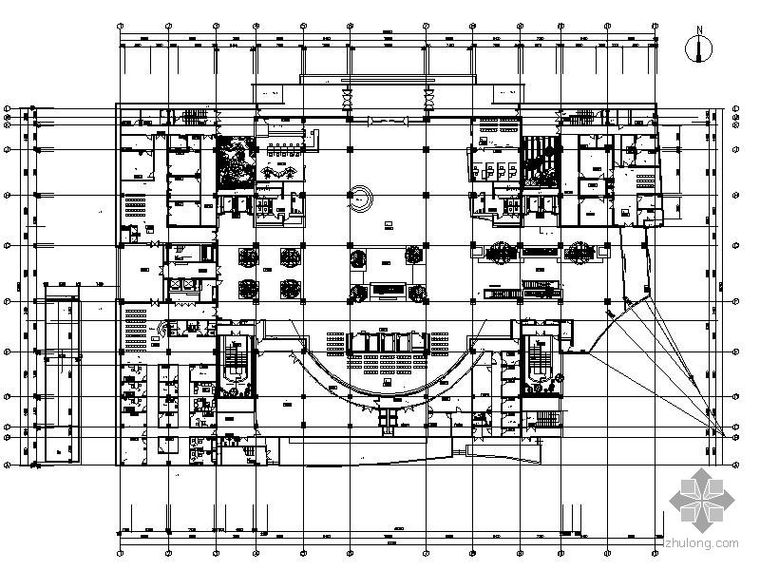 花台大样图CAD资料下载-[上海]某大型综合医院门诊楼装饰工程图（含实景）