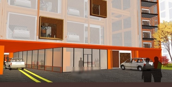 [毕业设计]移动汽车餐厅室内设计方案图效果图 