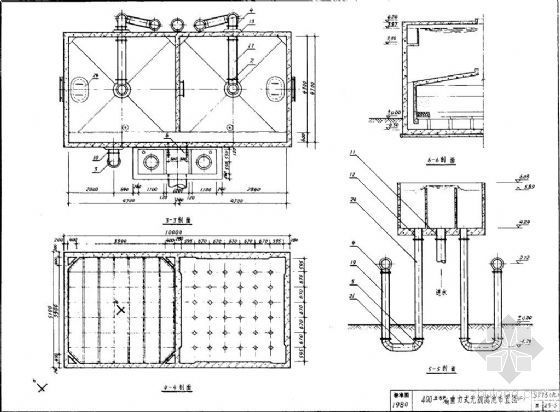 重力式无阀滤池图集240资料下载-重力式无阀滤池S775
