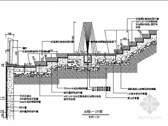 [宁波]某道路景观工程施工图- 