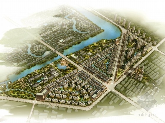 单体改造规划文本资料下载-[湖北]大型住宅区规划及单体设计方案文本