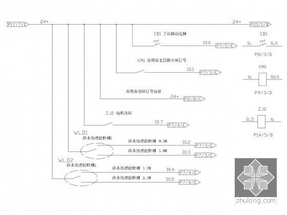 恒压供水电气控制系统图-恒压供水电控系统图 