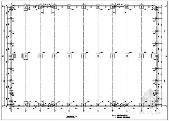 24m跨门架资料下载-[沈阳]24m跨钢结构厂房结构施工图