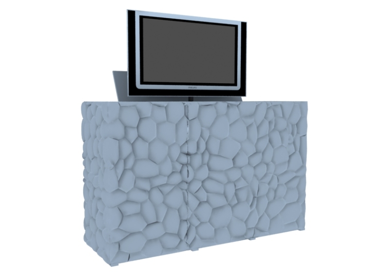 园林石头景观模型资料下载-石头样式柜3D模型下载